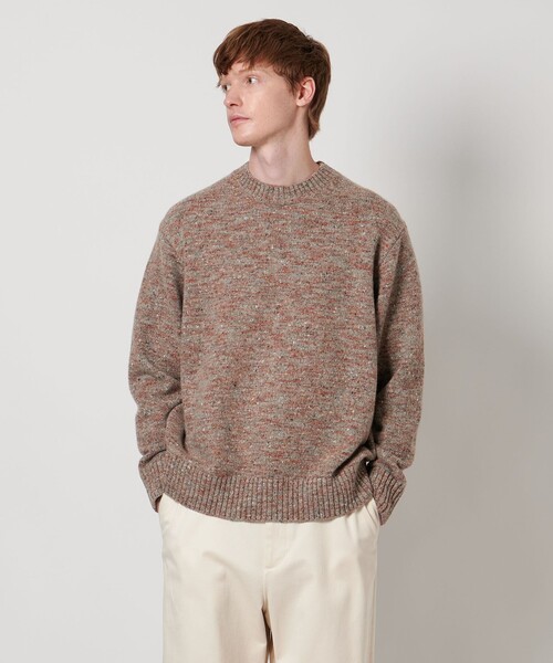 LOEFF（ロエフ） ニット セーター 「LOEFF」カラーネップ ニット プル