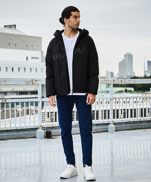 「RATTLE TRAP」 「JUST PLAY」ブルゾン L ブラック メンズ_画像3