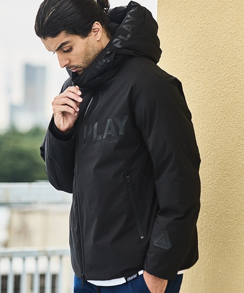 「RATTLE TRAP」 「JUST PLAY」ブルゾン L ブラック メンズ_画像8