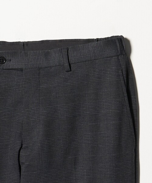 A DAY IN THE LIFE スラックス ポンチ プリント ノープリーツ