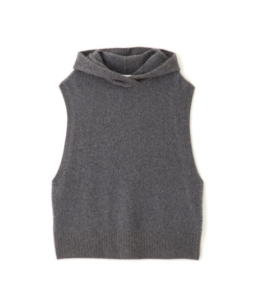 「human woman」 ニットベスト MEDIUM ベージュ レディース_画像7