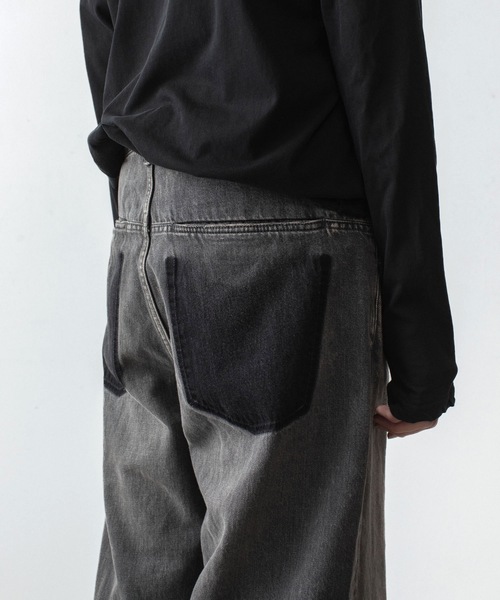ATTACHMENT（アタッチメント） ジーンズ 11OZ デニム ワイドジーンズ