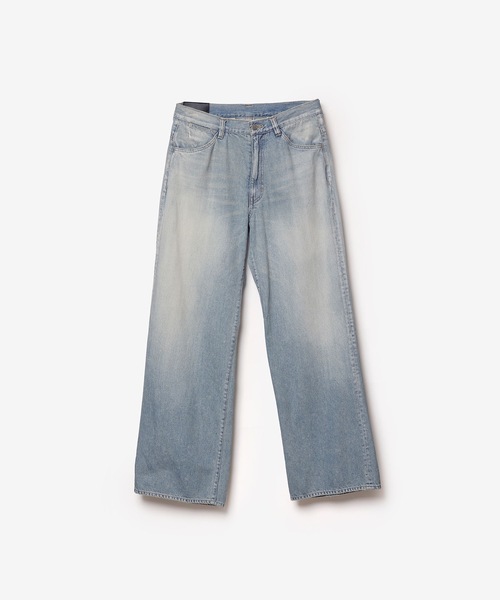 ワイドパンツ ジーンズ 11OZ デニム ワイドジーンズ / 11OZ DENIM WIDE JEANS メンズの画像