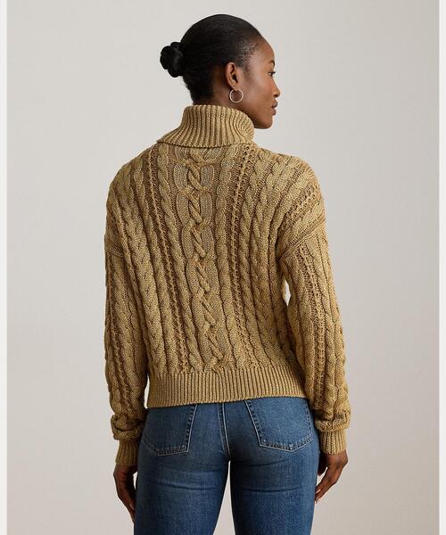 Polo Ralph Lauren ベージュタートルネックセーター LAUREN RALPH LAUREN（ローレン ラルフローレン） ニット セーター