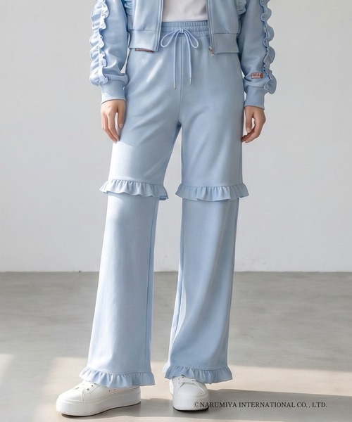 DIP IN CHOCOLATE スウェットパンツ ジャージ 「エンジェルブルー×DIP