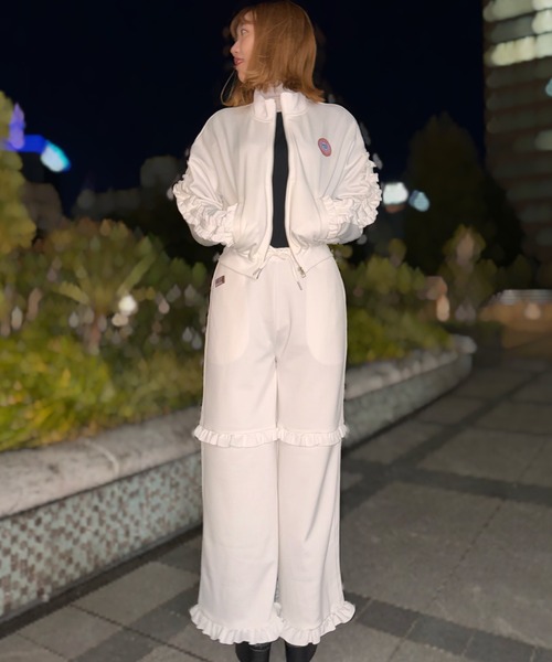 DIP IN CHOCOLATE スウェットパンツ ジャージ 「エンジェルブルー×DIP