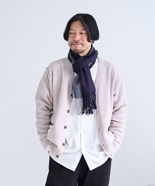 さ*こ様 KEENANDINTENSE カーディガン さ*こ様 KEENANDINTENSE カーディガン カタアゼVネックカーディガン