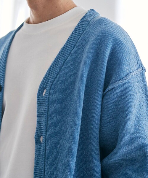 coen（コーエン） カーディガン ソフトタッチモールニットカーディガン