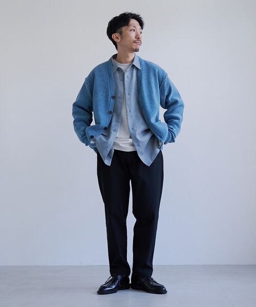 coen（コーエン） カーディガン ソフトタッチモールニットカーディガン