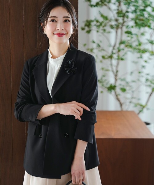 grancy テーラードジャケット　黒　Sサイズ GRANCY ジャケット テーラードジャケット 「GRANCY」Reverse