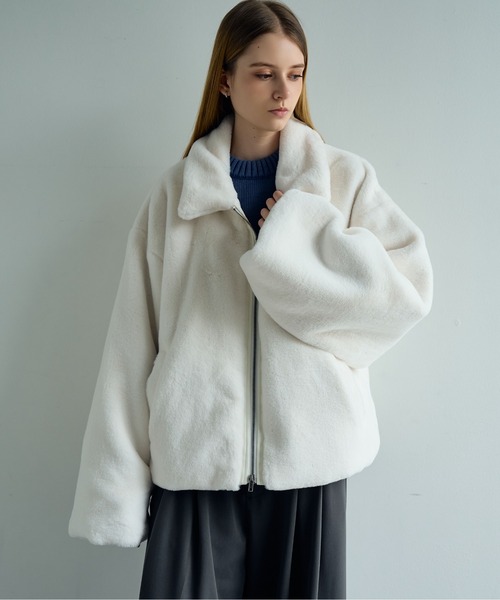 ELLUV ブルゾン アウター 「ELLUV/エルヴ」ノーブルエレガンスファー