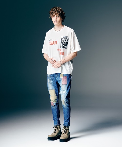 glamb（グラム） tシャツ Sacred Damage Cutsew / セイクリッド