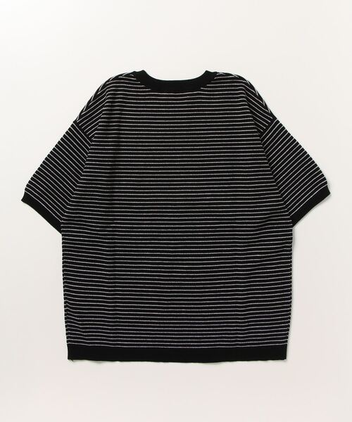 「MONKEY TIME」 半袖ニット X-LARGE ダークグリーン メンズ_画像2