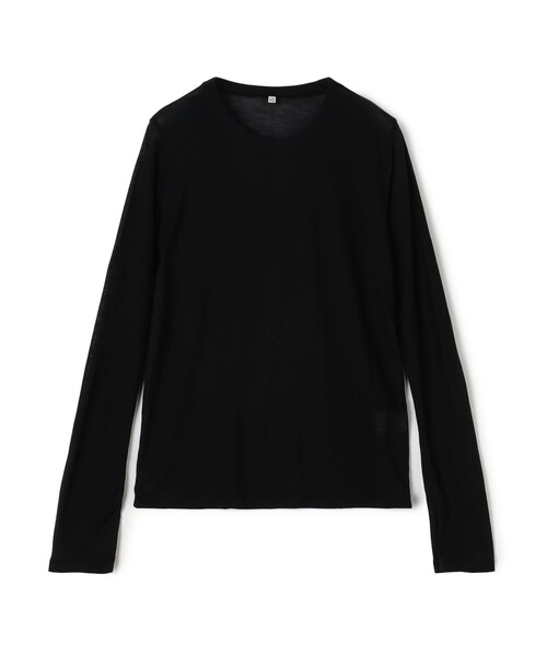 BASERANGE（ベースレンジ） tシャツ バンブー ロングスリーブプル