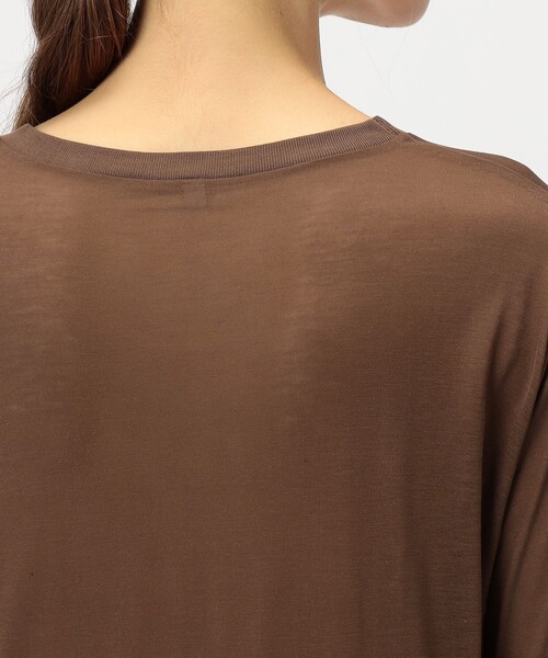 BASERANGE（ベースレンジ） tシャツ バンブー ロングスリーブプル