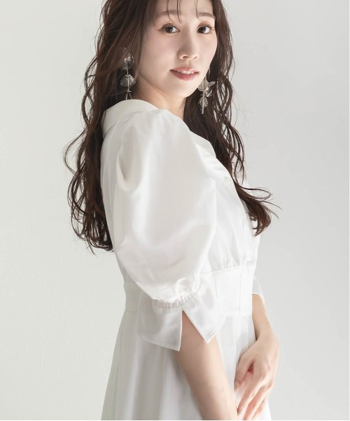 「RANDA」 シャツワンピース 1 ピンク レディース_画像7