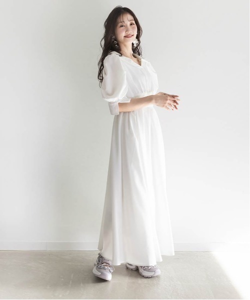 「RANDA」 シャツワンピース 1 ピンク レディース_画像9