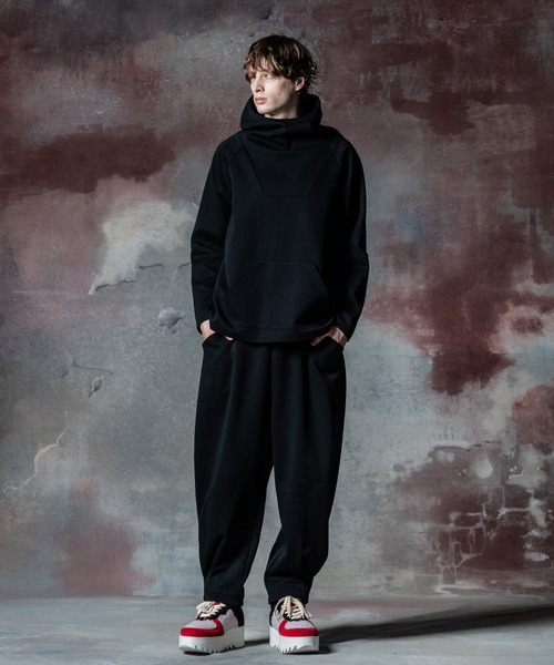 美品 グラム glamb 日本製 ゆるだぼ 大きいサイズ プルオーバー パーカー glamb（グラム） プルオーバーパーカー L ブルー メンズ : ZOZOTOWN