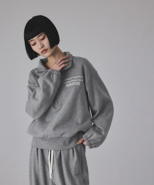 ADAM ET ROPE'（アダムエロペ） スウェットカットソー FREE グレー