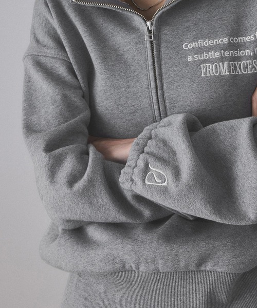 ADAM ET ROPE'（アダムエロペ） スウェットカットソー FREE グレー