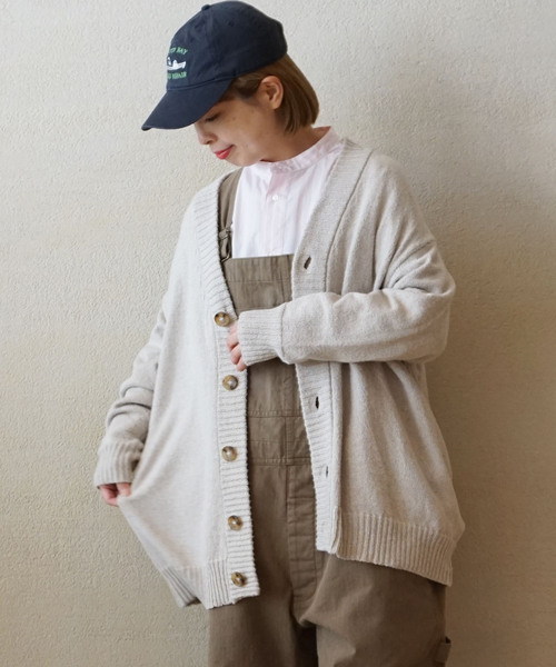 美品　LARDINI ニットカーディガン ベージュ 楽天市場】【新春初売り20】ラルディーニ LARDINI ニットジャケット