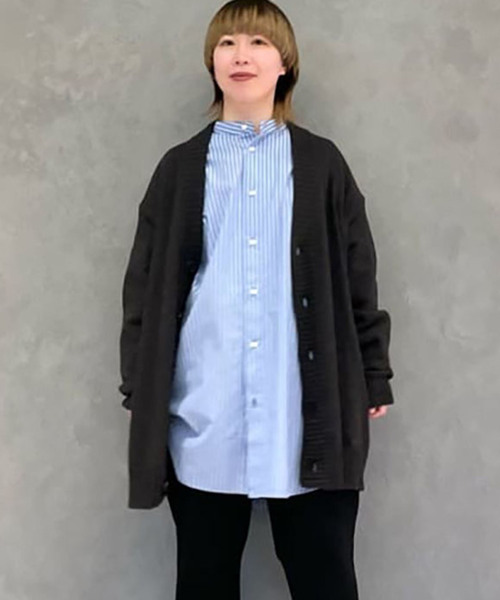 「JOURNAL STANDARD LUXE」 ニットカーディガン FREE ベージュ レディース_画像5