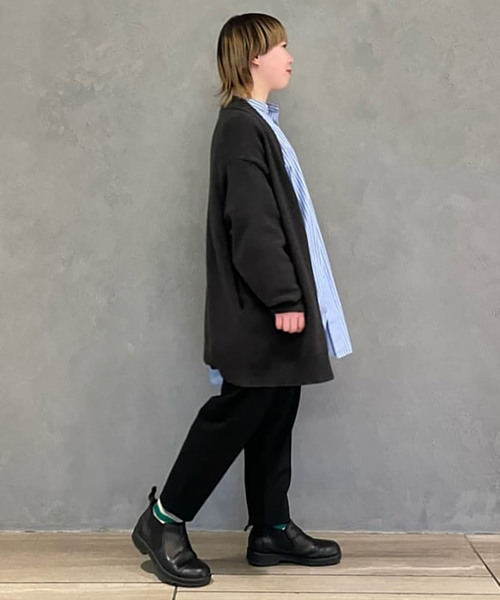 「JOURNAL STANDARD LUXE」 ニットカーディガン FREE ベージュ レディース_画像6