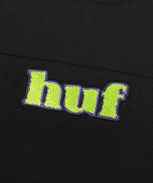 「HUF」 半袖Tシャツ MEDIUM ブラック メンズの画像