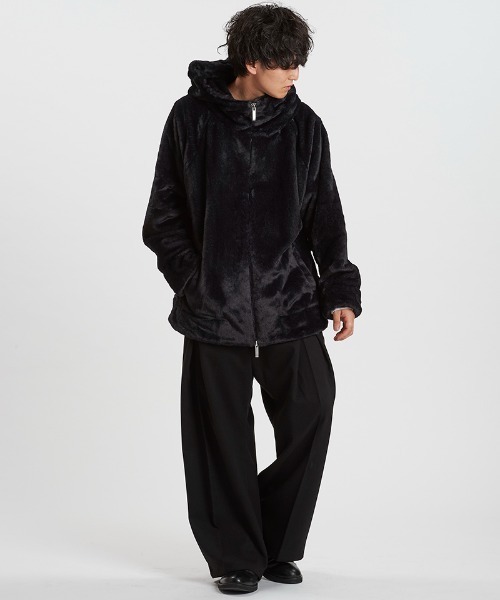 NO ID.（ノーアイディー） ブルゾン アウター mj11322-フェイクファー