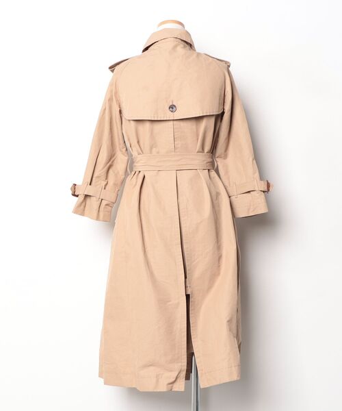 「t.yamai paris」 トレンチコート 0 ベージュ レディース_画像2