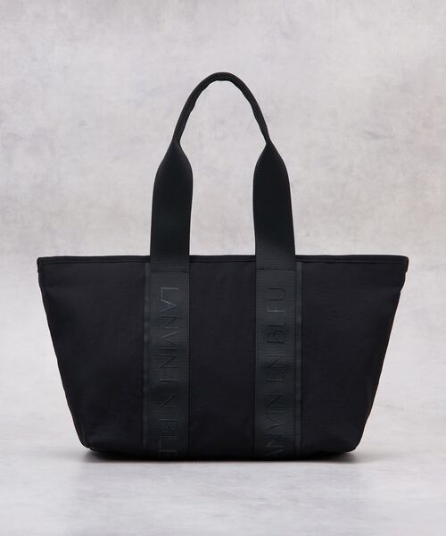 LANVIN en Bleu トートバッグ ロゴテープワイドトートバッグ