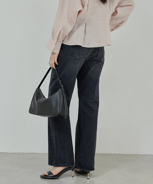 「GALLARDAGALANTE」 デニムパンツ 1 ブラック レディース_画像4