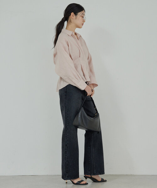 「GALLARDAGALANTE」 デニムパンツ 1 ブラック レディース_画像6