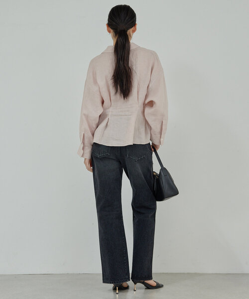 「GALLARDAGALANTE」 デニムパンツ 1 ブラック レディース_画像7