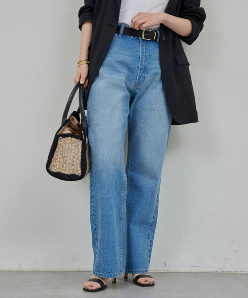 「GALLARDAGALANTE」 デニムパンツ 1 ブラック レディース_画像9