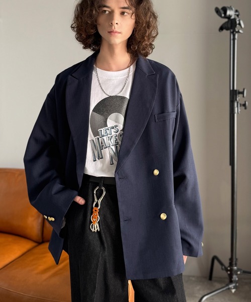 「classicalelf」 テーラードジャケット X-LARGE ブラック メンズ_画像6