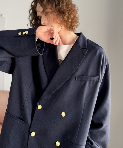 「classicalelf」 テーラードジャケット X-LARGE ブラック メンズ_画像8