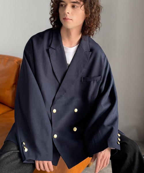 「classicalelf」 テーラードジャケット X-LARGE ブラック メンズ_画像9