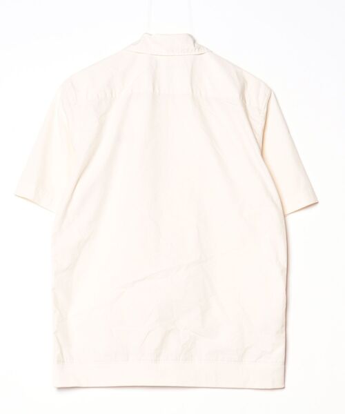 「FRED PERRY」 半袖シャツ S オフホワイト メンズ_画像2