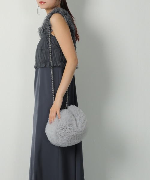 「Kana」 ショルダーバッグ フリー ブラック レディース_画像8