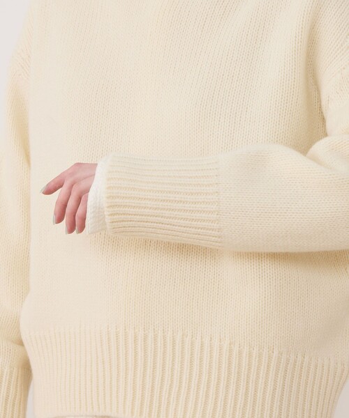 美品人気商品　GALERIE VIE ファインウール タートルネックプルオーバー ファインウール タートルネックプルオーバー | GALERIE VIE (Women