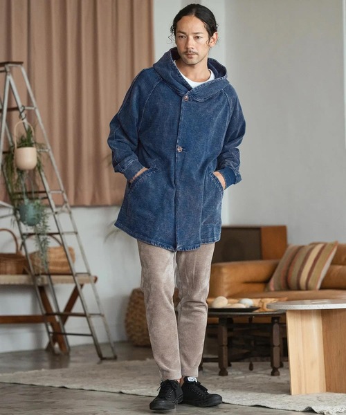 CAMBIO（カンビオ） デニムジャケット L ネイビー メンズ : ZOZOTOWN