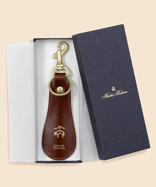 BROOKS BROTHERS（ブルックスブラザーズ） キーホルダー コードバン