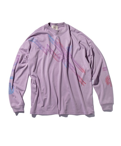 【新品未開封】ENDRECHERI.× ZOZO コラボTシャツ ENDRECHERI. 長袖Tシャツ「ZOZOコラボ」 FREE パープル メンズ