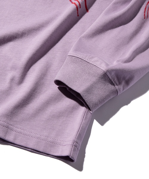 【新品未開封】ENDRECHERI.× ZOZO コラボTシャツ ENDRECHERI. 長袖Tシャツ「ZOZOコラボ」 FREE パープル メンズ