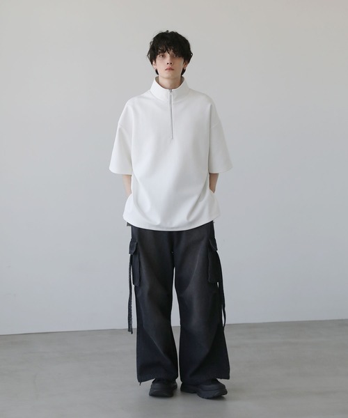 「LILL」 半袖Tシャツ L ブラック メンズ_画像9