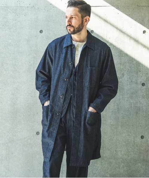 MR.OLIVE（ミスターオリーブ） ステンカラーコート コート RINSE WASH