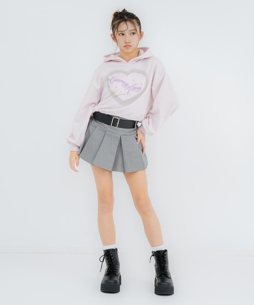ANAP GiRL（アナップガール） オーバークロップドラメスウェット 