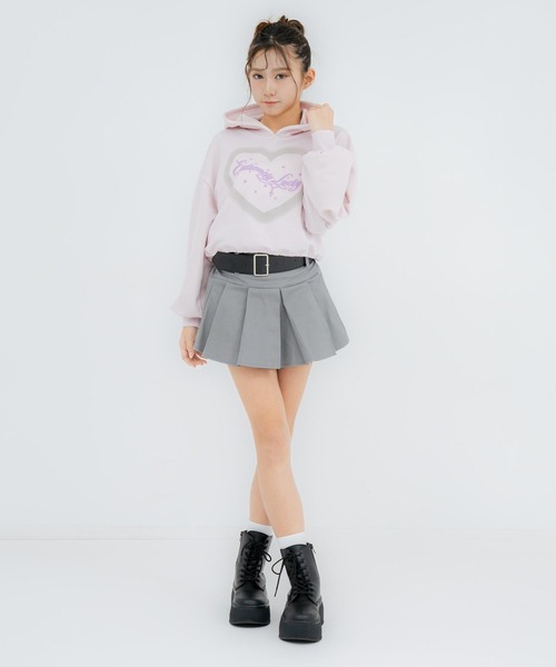 ANAP GiRL（アナップガール） オーバークロップドラメスウェット