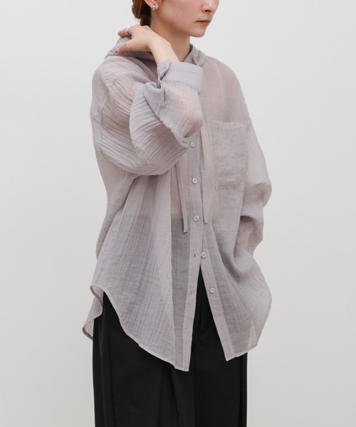 select MOCA（セレクトモカ） ブラウス シャツ 「ZOZO限定」フード付き